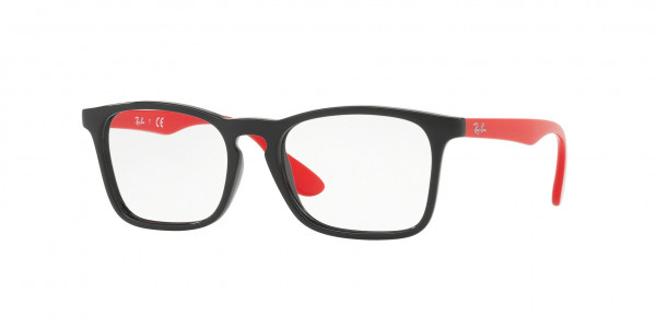 Ray-Ban Junior RY1553 Eyeglasses, 3725 BLACK (BLACK)