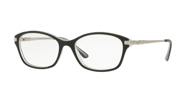 Sferoflex SF1556 Eyeglasses, C555 TOP BLACK ON ICE (BLACK)