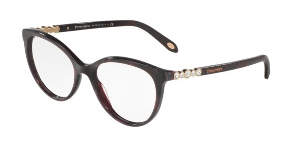 Tiffany & Co. TF2134BF Eyeglasses, 8201 RED SHELL (MULTI)