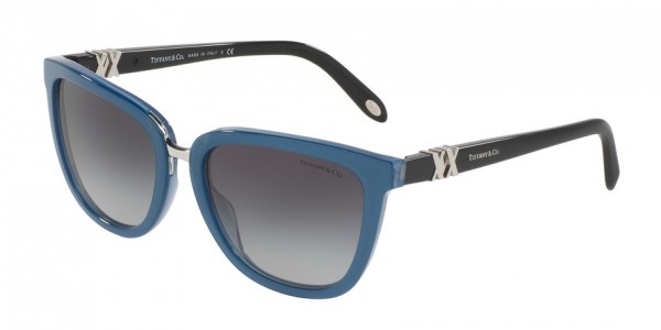 Tiffany & Co. TF4123 Sunglasses, 81893C PEARL AVIO (BLUE)