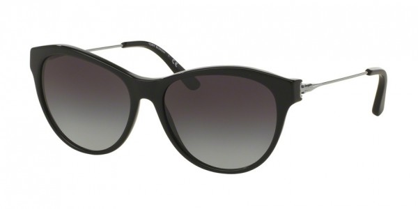 Tory Burch TY7093 Sunglasses, 139011 BLACK/SILVER (BLACK)