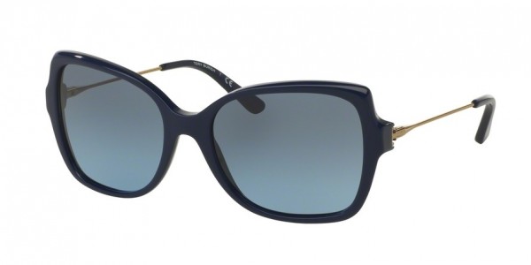 Tory Burch TY7094A Sunglasses, 15208F NAVY/GOLD