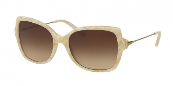 Tory Burch TY7094A Sunglasses, 155513 IVORY MARBLE/GOLD