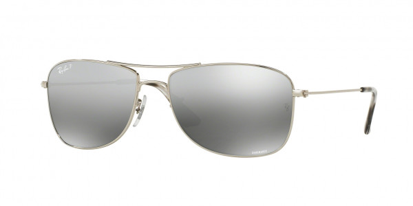 Ray-Ban RB3543 Sunglasses, 003/5J SILVER GREY MIRROR SILVER (SILVER)