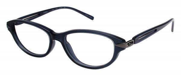 Tura R604 Eyeglasses, Blue/Gray (GRA)