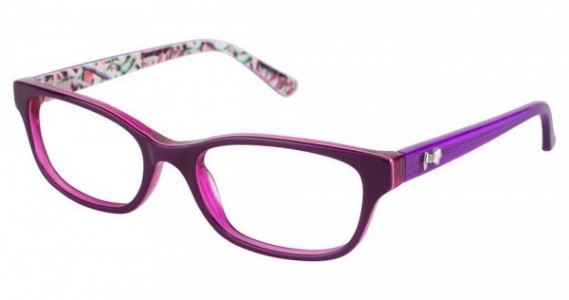 Ted Baker B949 Eyeglasses, Purple (PUR)