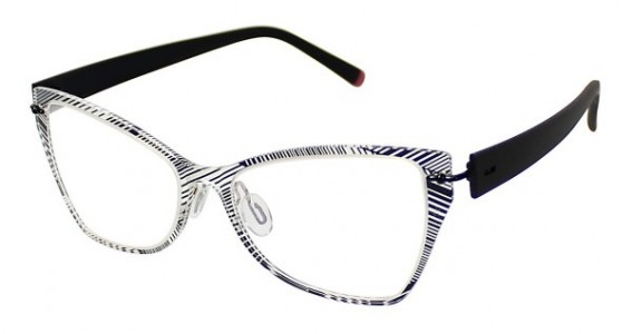 Aspire ARTISTIC Eyeglasses, Black Graphic