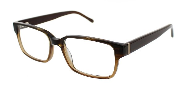 ClearVision MIGUEL Eyeglasses, Brown Fade