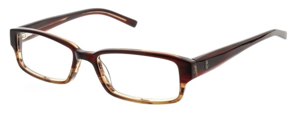 IZOD 393 II Eyeglasses, Brown Fade