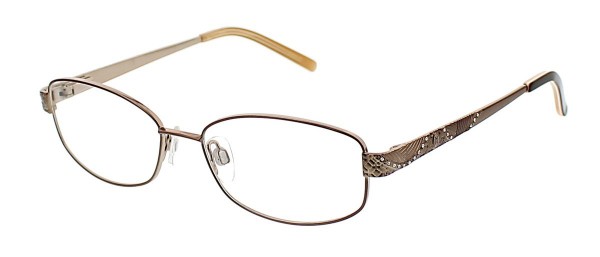 Jessica McClintock JMC 4018 Eyeglasses, Brown