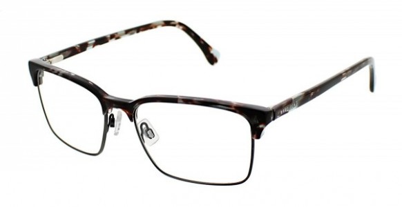 Marc Ecko EMBASSY Eyeglasses, Blue Slate Multi