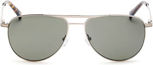 Gant GA7060 Sunglasses, 32N - Gold / Green Lens