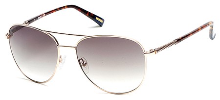 Gant GA8039 Sunglasses, 32P - Gold / Gradient Green