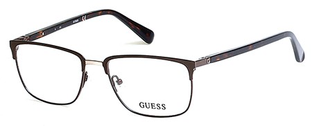Guess GU-1890 Eyeglasses, 049 - Matte Dark Brown