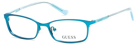 Guess GU-9155 Eyeglasses, 085 - Matte Light Blue