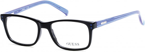 Guess GU9161 Eyeglasses, 001 - Shiny Black