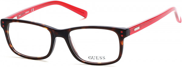 Guess GU9161 Eyeglasses, 052 - Dark Havana