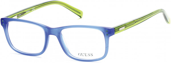 Guess GU9161 Eyeglasses, 091 - Matte Blue