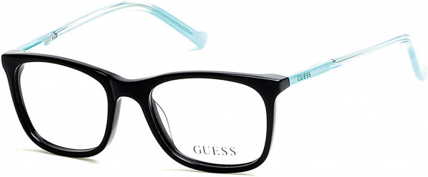 Guess GU9164 Eyeglasses, 001 - Shiny Black