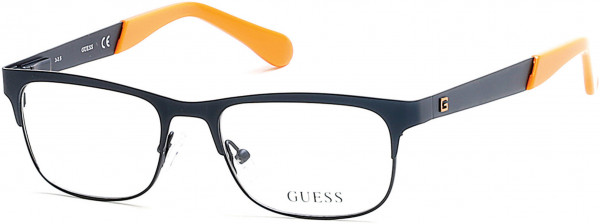 Guess GU9168 Eyeglasses, 091 - Matte Blue