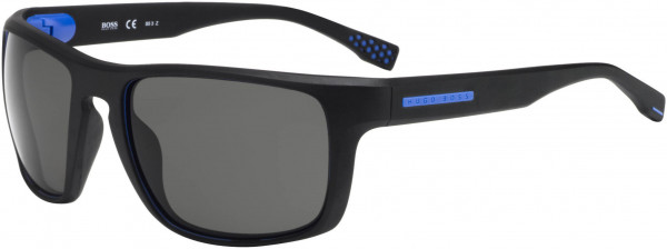 HUGO BOSS Black BOSS 0800/S Sunglasses, 0859 Soft Black