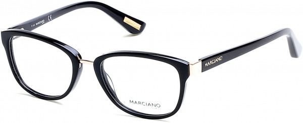 GUESS by Marciano GM0286 Eyeglasses, 001 - Shiny Black