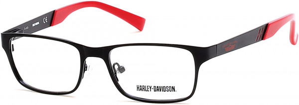 Harley-Davidson HD0125T Eyeglasses, 002 - Matte Black