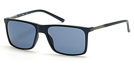 Harley-Davidson HD-0910X Sunglasses, 91V - Matte Blue / Blue