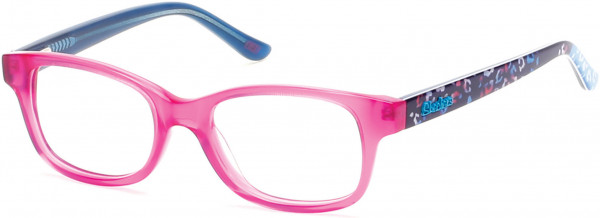 Skechers SE1604 Eyeglasses, 075 - Shiny Fuxia