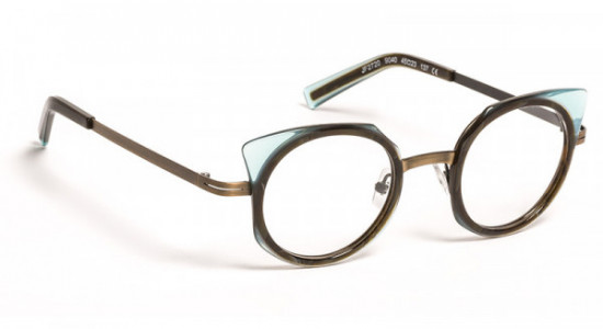 J.F. Rey JF2720 Eyeglasses, BROWN/GREEN/BRUSHED BRONZE (9040)