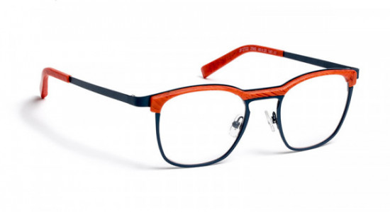 J.F. Rey JF2722 Eyeglasses, SATIN BLUE/MATT ORANGE (2560)