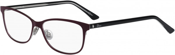 Christian Dior Montaigne 31 Eyeglasses, 0SF2 Matte Burgundy Black