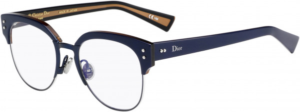 Christian Dior DIOREXQUISEO 2 Eyeglasses, 0THA Blue Brick