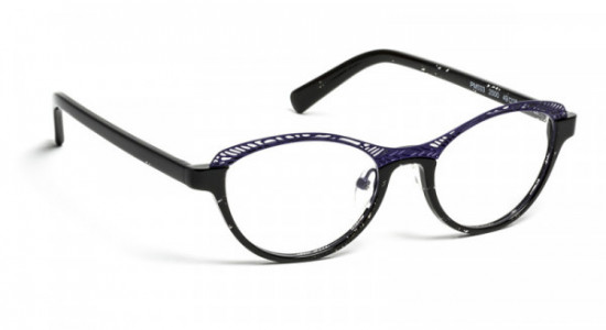 J.F. Rey PM033 Eyeglasses, NICE BLACK/BLUE (2500)