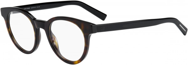 Dior Homme Blacktie 218 Eyeglasses, 0KVX Dark Havana Black