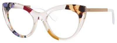 Fendi Fendi 0157 Eyeglasses, 0TKW(00) Honey Crystal