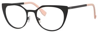 Fendi Ff 0161 Eyeglasses, 0003(00) Matte Black