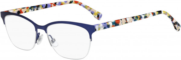 Fendi FF 0175 Eyeglasses, 0TWJ Blue Multi