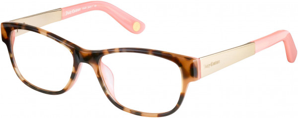 Juicy Couture JU 162 Eyeglasses, 0RUL Brown Pink Gold