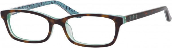 Juicy Couture JU 924 Eyeglasses, 0RW3 Havana Green