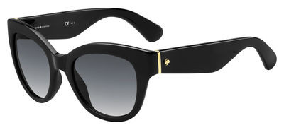 Kate Spade Sharlotte/S Sunglasses, 0D28(F8) Shiny Black