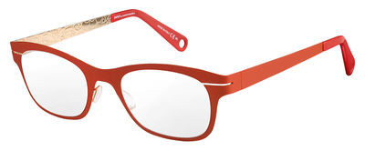 Safilo Design Saw 002 Eyeglasses, 0TIH(00) Matte Orange Gold