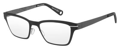 Safilo Design Saw 006 Eyeglasses, 0AEQ(00) Semi Matte Black Dark Rust