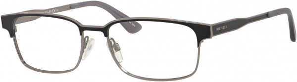 Tommy Hilfiger TH 1357 Eyeglasses, 0P5Q Matte Black
