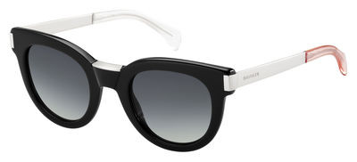 Tommy Hilfiger Th 1379/S Sunglasses, 0FB8(HD) Black Matte Palladium