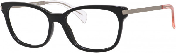 Tommy Hilfiger TH 1381 Eyeglasses, 0FB8 Black Matte Palladium