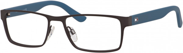 Tommy Hilfiger TH 1420 Eyeglasses, 0VXS Brown Ptrl
