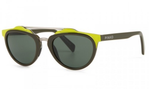 Italia Independent PK000 Sunglasses, Green / Yellow (PK000.032.061)