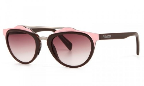Italia Independent PK000 Sunglasses, Brown / Pink (PK000.044.016)