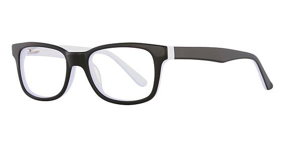 K-12 by Avalon 4100 Eyeglasses, Black/White